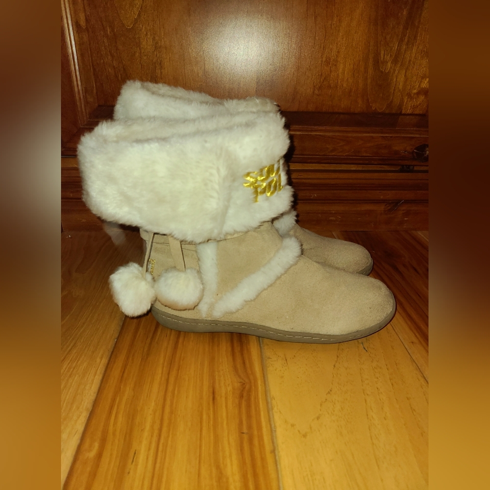 South Pole Designer Ugg Like Winter Sherpa Shearling Boots size 9